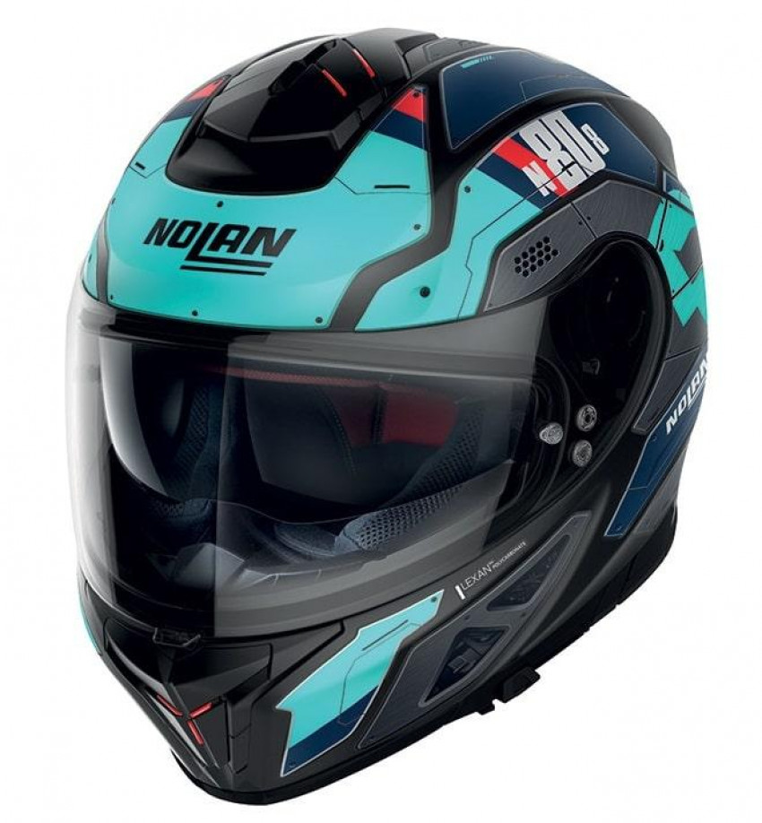 Шолом Nolan N80-8 STARSCREAM N-COM Flat Black